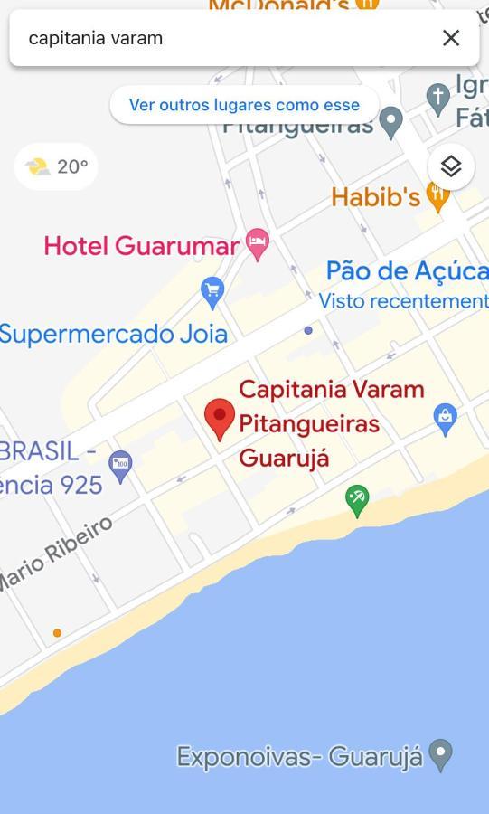 Apartment Capitania Varam: Beachfront With Pool And Bbq Guaruja